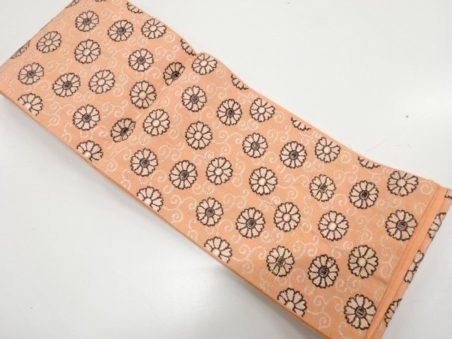 Japanese Kimono / Antique / Hanhaba Obi Combined weave